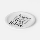 贈り物もっとも偉大を贈学るり物 ペーパープレート (アングル)