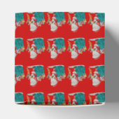 贈り物やおもちゃが入った可愛い父のクリスマス フェイバーボックス (上部)