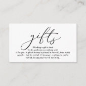 贈り物や結婚新婚旅行の願い エンクロージャーカード (正面)