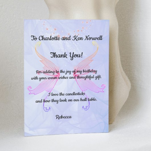 贈り物をありがとう サンキューカード