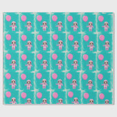 贈り物を包むのに最適な可愛いコスモナウ。 ラッピングペーパー (フラット)