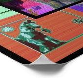 贈り物を持つギークに注意 ポスター (角)