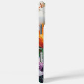 贈り物を明るくするはっきりしたフローラデザイン Case-Mate iPhoneケース (裏面 / 右)