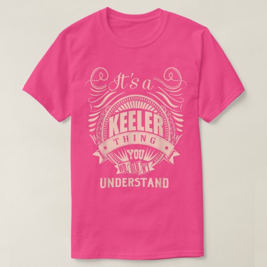 贈り物を理解できないのはケラーだ Tシャツ (デザイン正面)