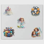 贈り物を絶妙なラッピングで高める ラッピングペーパー (フラット)