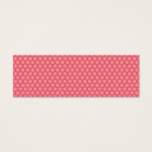 贈り物ラベルとピンク水玉模様 (正面)