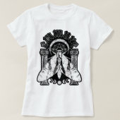 贈り物男性へ死の中核汝の芸術は殺人岩禁止 Tシャツ (デザイン正面)