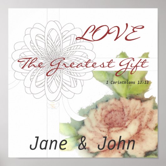 贈り物素晴らしのポスターが好カスタマイズき ポスター (正面)