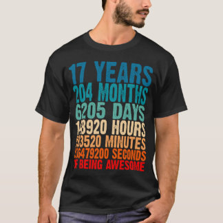 贈り物17素晴らし歳17ビ Tシャツ