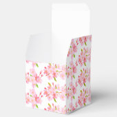 贈り物/お気に入りピンクの花 フェイバーボックス (オープン)