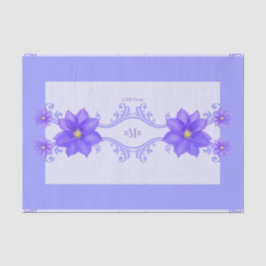 贈り物/イニシャルティッシュペーパー 薄葉紙