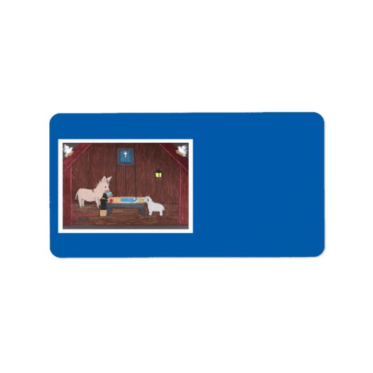 贈り物 ラベル (正面)