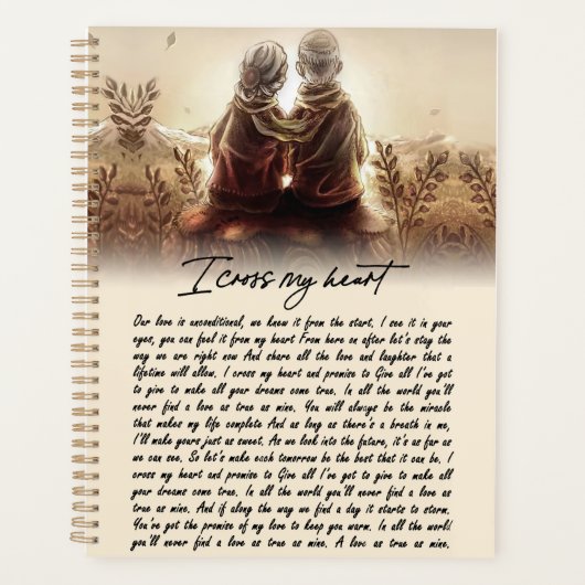 贈り物 | My Sullmateのハート プランナー手帳 (正面)