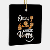 贈り物 | Ottersは私を幸せにする セラミックオーナメント (右)
