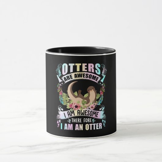 贈り物 | Otters 素晴らしは私が素晴らし マグカップ (中央)