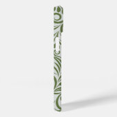 贈エレガントオーガニックり物のための緑の形の芸術 Case-Mate iPhoneケース (裏面 / 右)