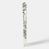 贈エレガントオーガニックり物のための緑の形の芸術 Case-Mate iPhoneケース (裏面 / 左)