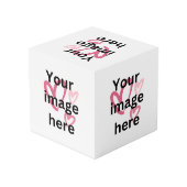 贈カスタムり物のフォトキューブ フォトキューブ (裏面アングル)