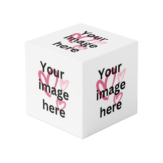 贈カスタムり物のフォトキューブ フォトキューブ