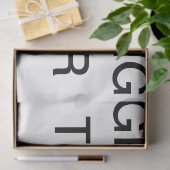 贈カスタム物用白パーソナライズされたティッシュペーパー 薄葉紙 (ギフト)