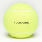 贈パーソナライズされた物 テニスボール (裏面)