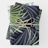 贈与え与屋内植物型イラストレーション ラッピングペーパーシート (インサイチュ)