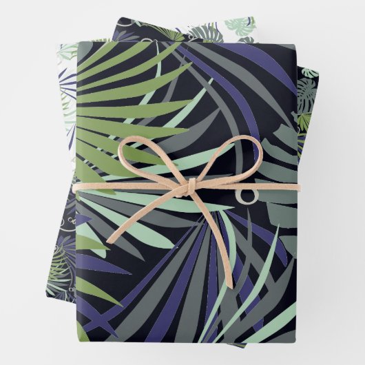 贈与え与屋内植物型イラストレーション ラッピングペーパーシート (インサイチュ)