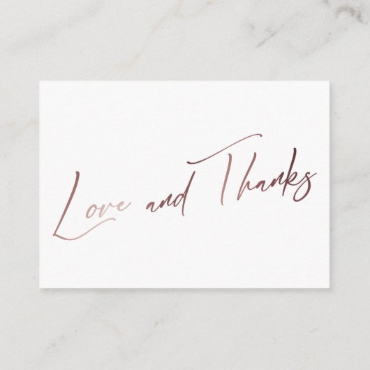 贈与に関する注記バラ金ゴールド手書結婚き エンクロージャーカード (裏面)