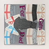 贈与パパ ジグソーパズル (横)