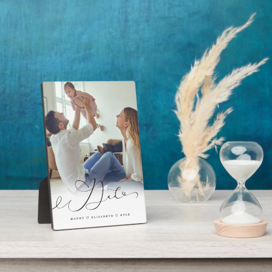 贈与パパ |父の日フルフォトパパスクリプト フォトプラーク (側面)