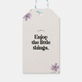 贈与ラベル ギフトタグ (裏面)