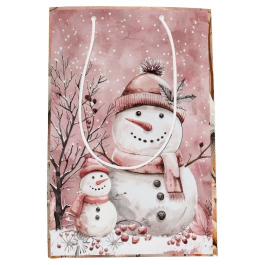 贈与ラベル ミディアムペーパーバッグ (正面)