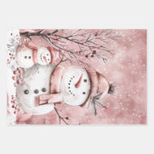 贈与ラベル ラッピングペーパーシート (正面)