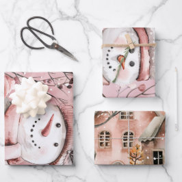 贈与ラベル ラッピングペーパーシート