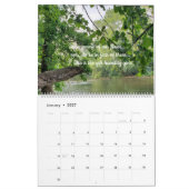 贈与卑下与え暦 カレンダー (1月 2027)