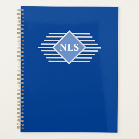 贈与者の個人イニシャル プランナー手帳 (正面)