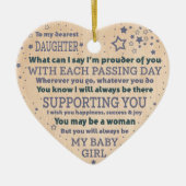 贈与 セラミックオーナメント (正面)