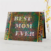 贈人気があるモダンエレガント物 カード (黄色い花)