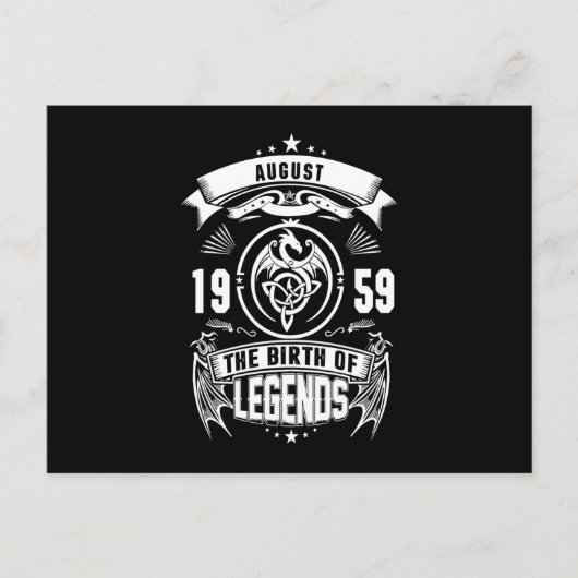 贈威厳がある物 | 1959伝説の誕生 シーズンポストカード (正面)