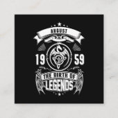 贈威厳がある物 | 1959伝説の誕生 スクエア名刺 (正面)