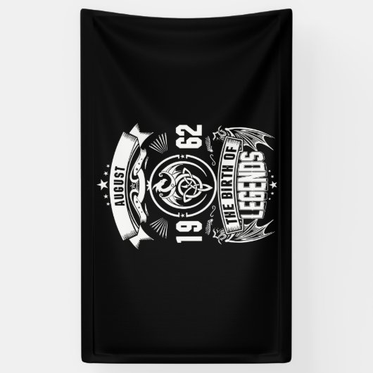 贈威厳がある物 | 1962伝説の誕生 横断幕 (縦)