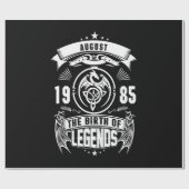 贈威厳がある物 | 1985伝説の誕生 ラッピングペーパー (フラット)