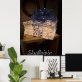 贈白熱［赤熱］光を放つ物 ポスター (ホームオフィス)