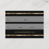 贈答品の赤い口紅 割引カード (裏面)