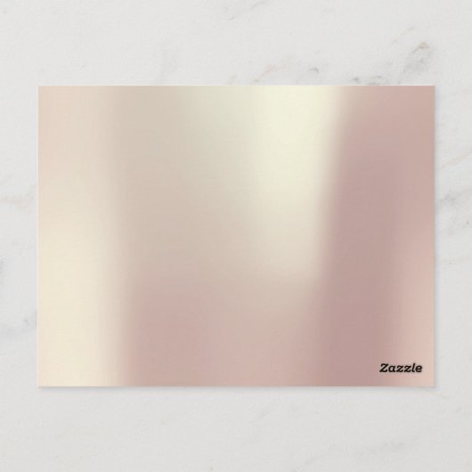 贈答品券ラッシュの拡張化粧アーティスト ポストカード (裏面)