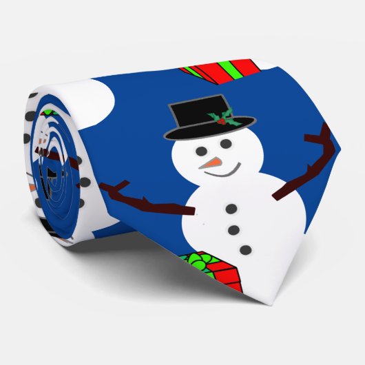 贈答品雪だるま ネクタイ (ロール)