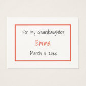 贈答用の囲いで作ったこのキルト (裏面)