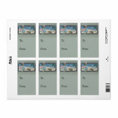 贈答用ヴィンテージギフトラベル ラベル (フルシート)