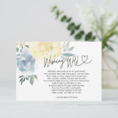 贈結婚り物に関する祈りの好意フローラ エンクロージャーカード (スタンド正面)