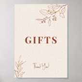 贈結婚物の標識 ポスター (正面)